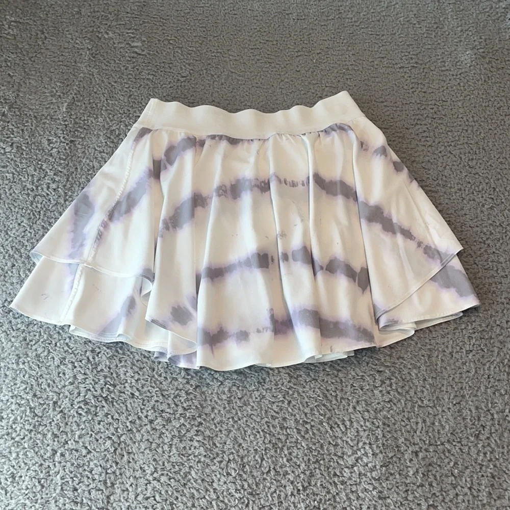 Lululemon Court Rival High-Rise Skirt *Long Transverse Lilac Multi size 6